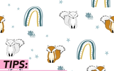 Estampas con pie vs sin pie