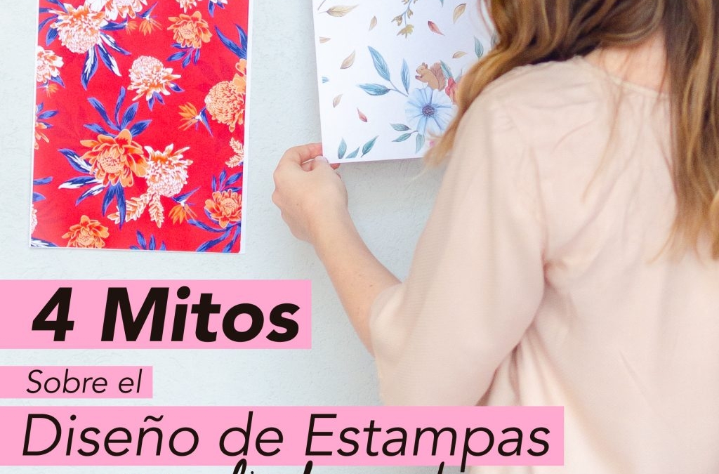 4 Mitos sobre el Diseño de Estampas personalizado