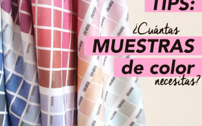 ¿Cuántas muestras de color necesito?