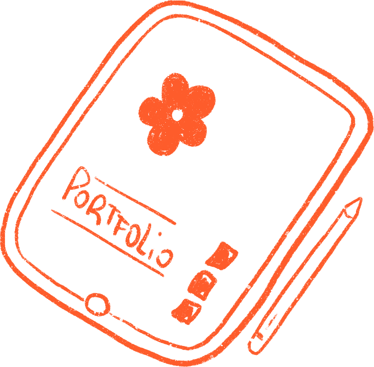 Ipad naranja